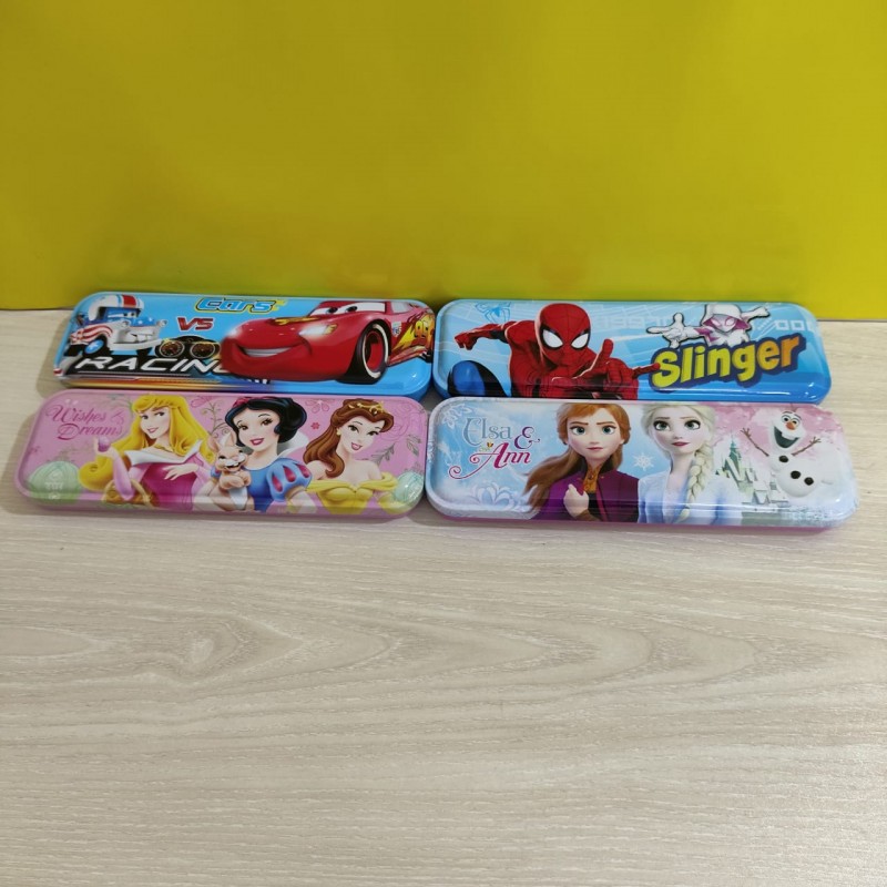 Cartoon Steel Pencil Box