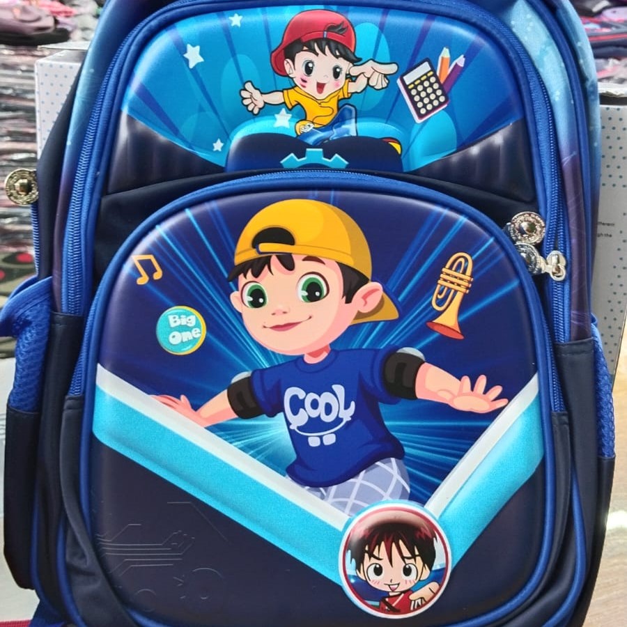 Cool Boy 3D Junior School Bag