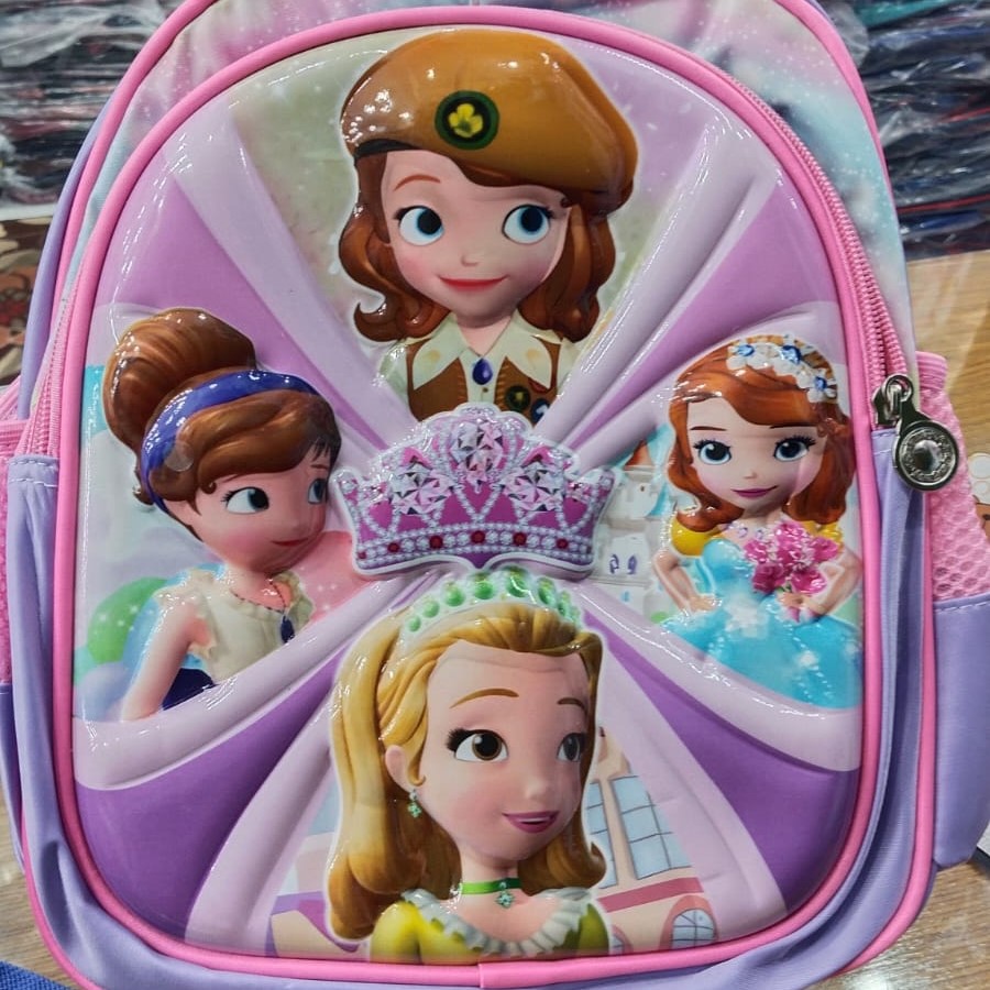 Princess 3D Play-Nursery School Bag