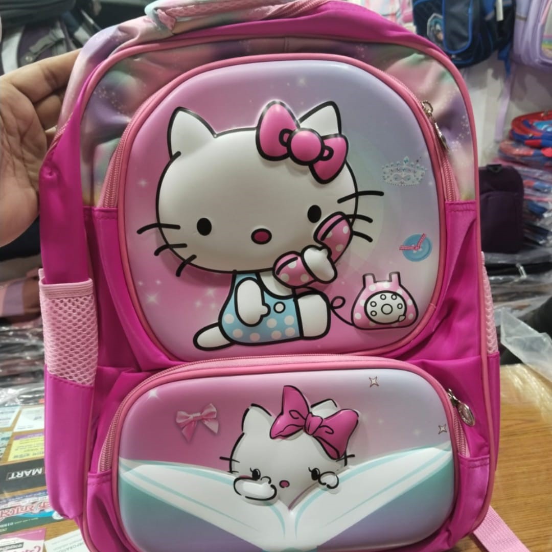 Hello Kitty 3D Junior School Bag