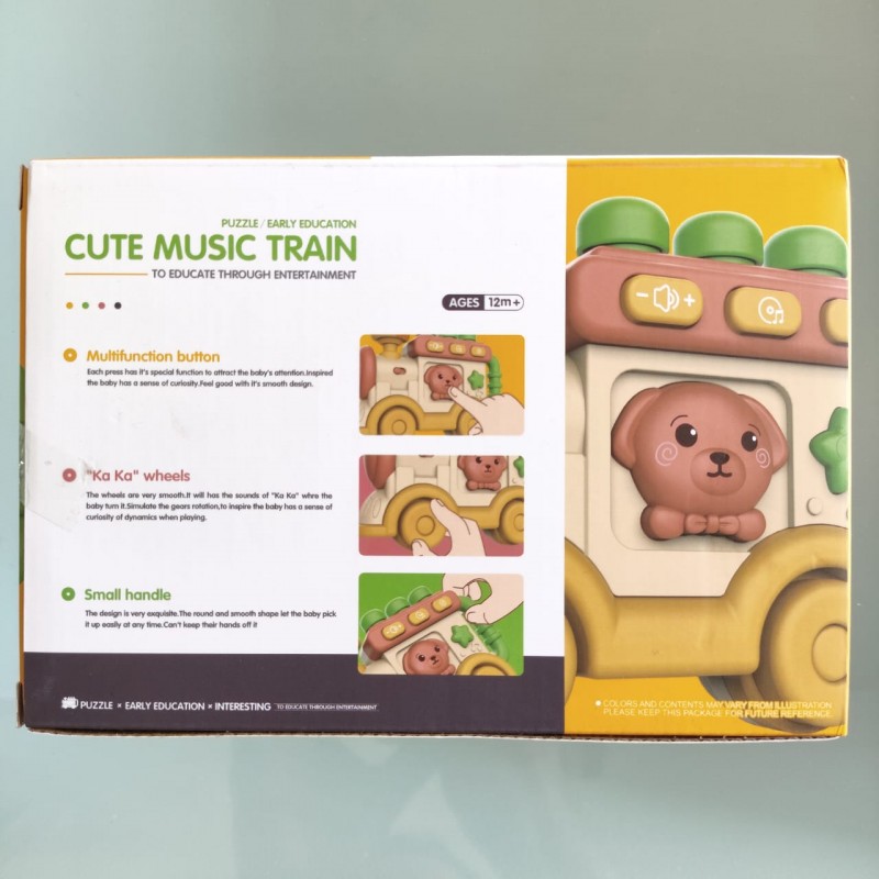 Cute Musical Toy Train