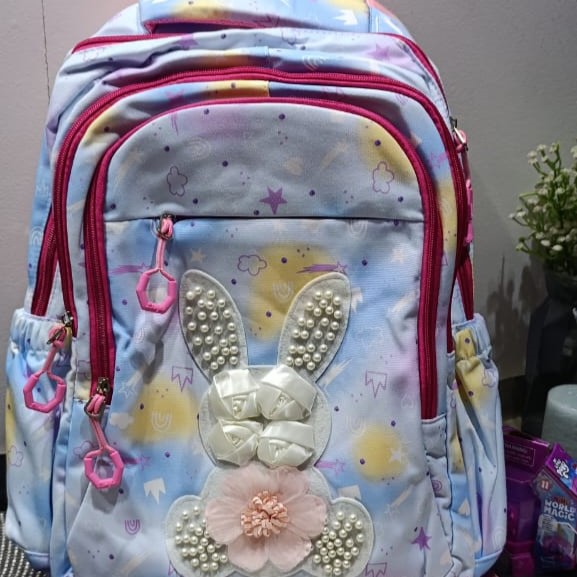 Fusion Colored Pearl Rabbit Senior School Bag