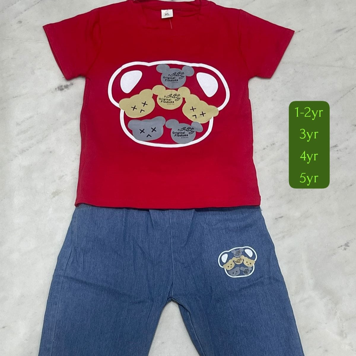 Boys Combo Tee-Shirt and Short Pant