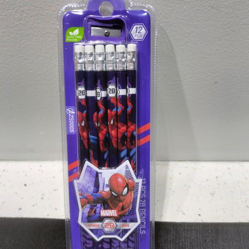 Superhero Pencil Set