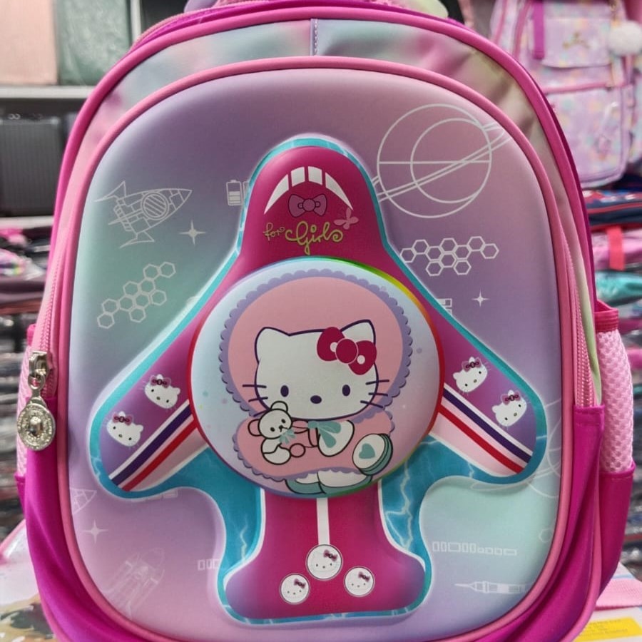 Hello Kitty 3D Play-Nursery School Bag