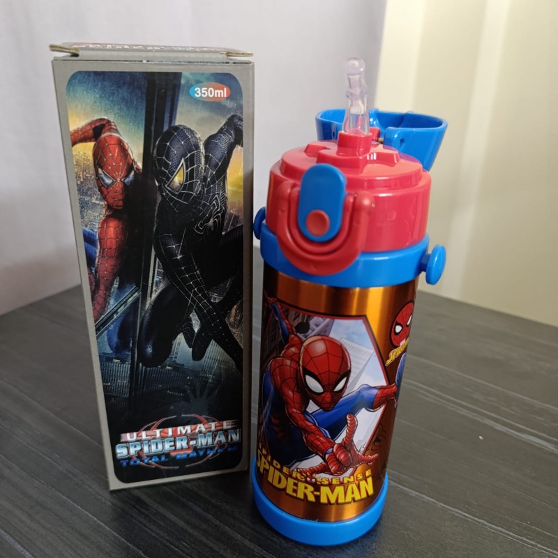 Spiderman Thermal Blue Water Pot