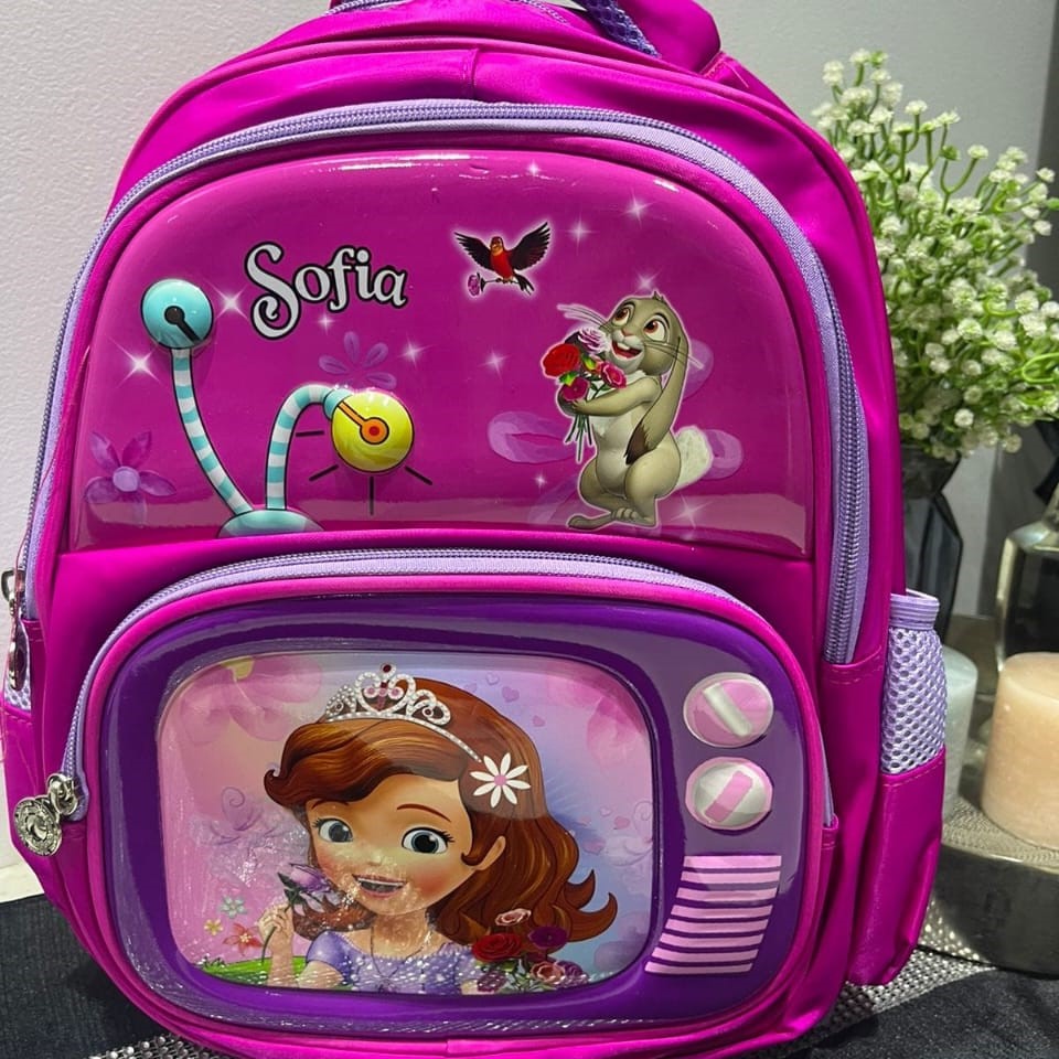 Sofia 3D Play-Nursery School Bag