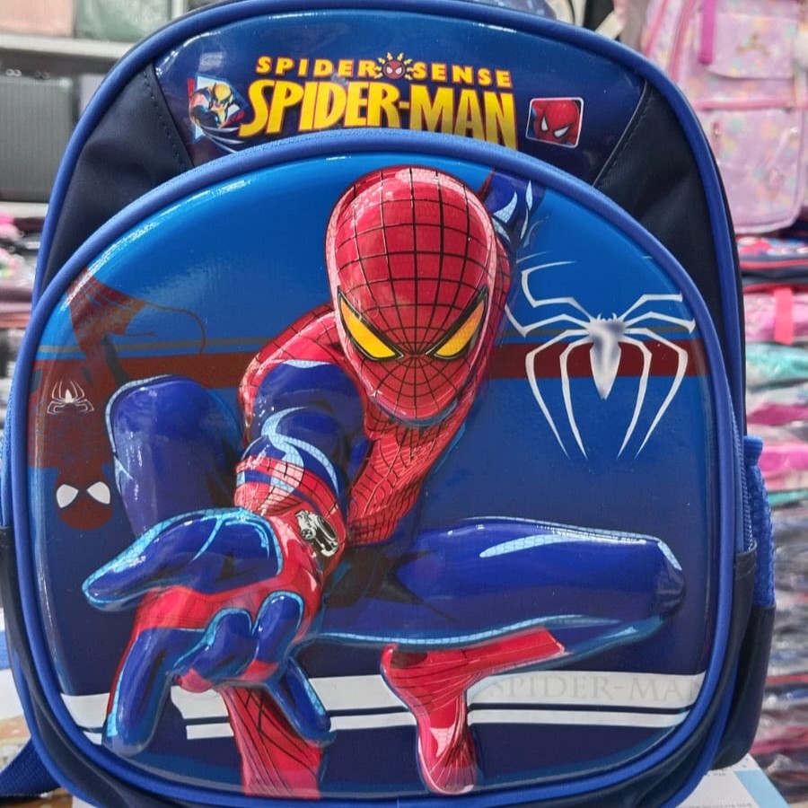 Spiderman 3D Play-Nursery School Bag