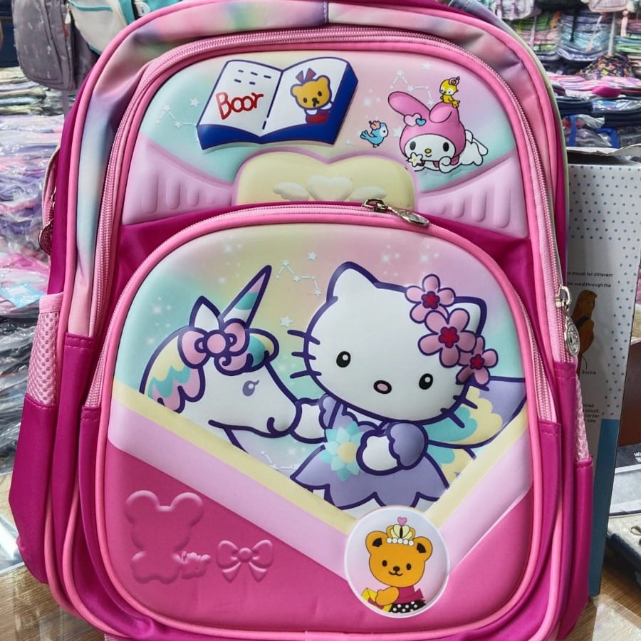 Hello Kitty 3D Junior School Bag