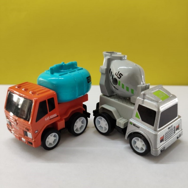 8 Piece Super Cute Construction Car Set