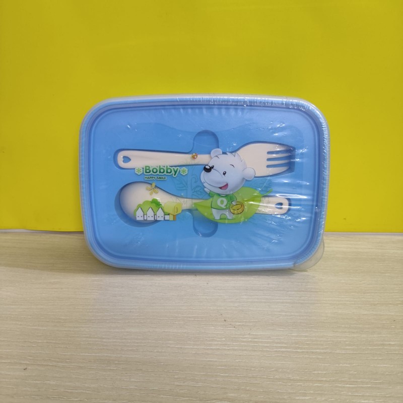 Panda Tiffin Box With Cutlery