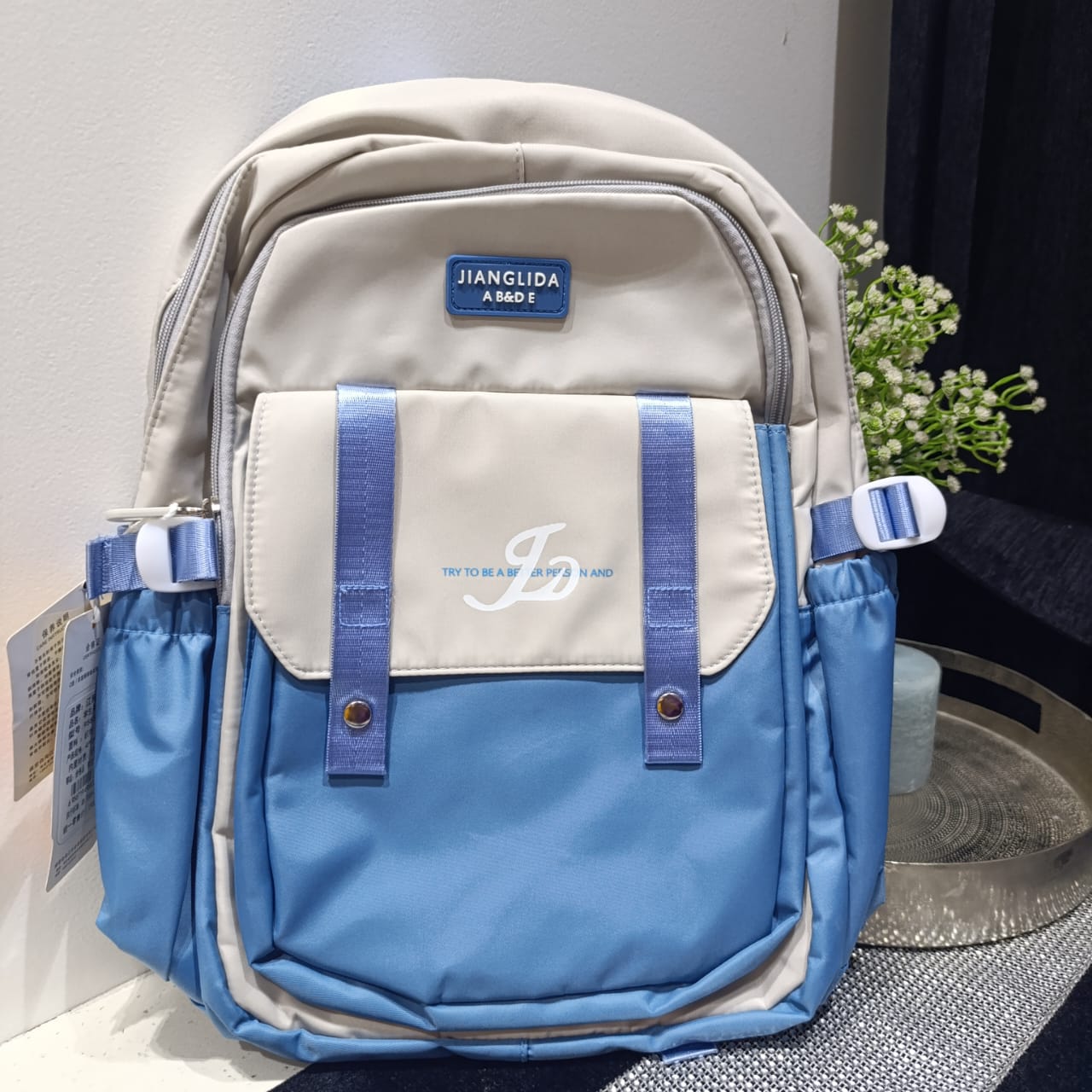 Jianglida Dual Color Senior School Bag