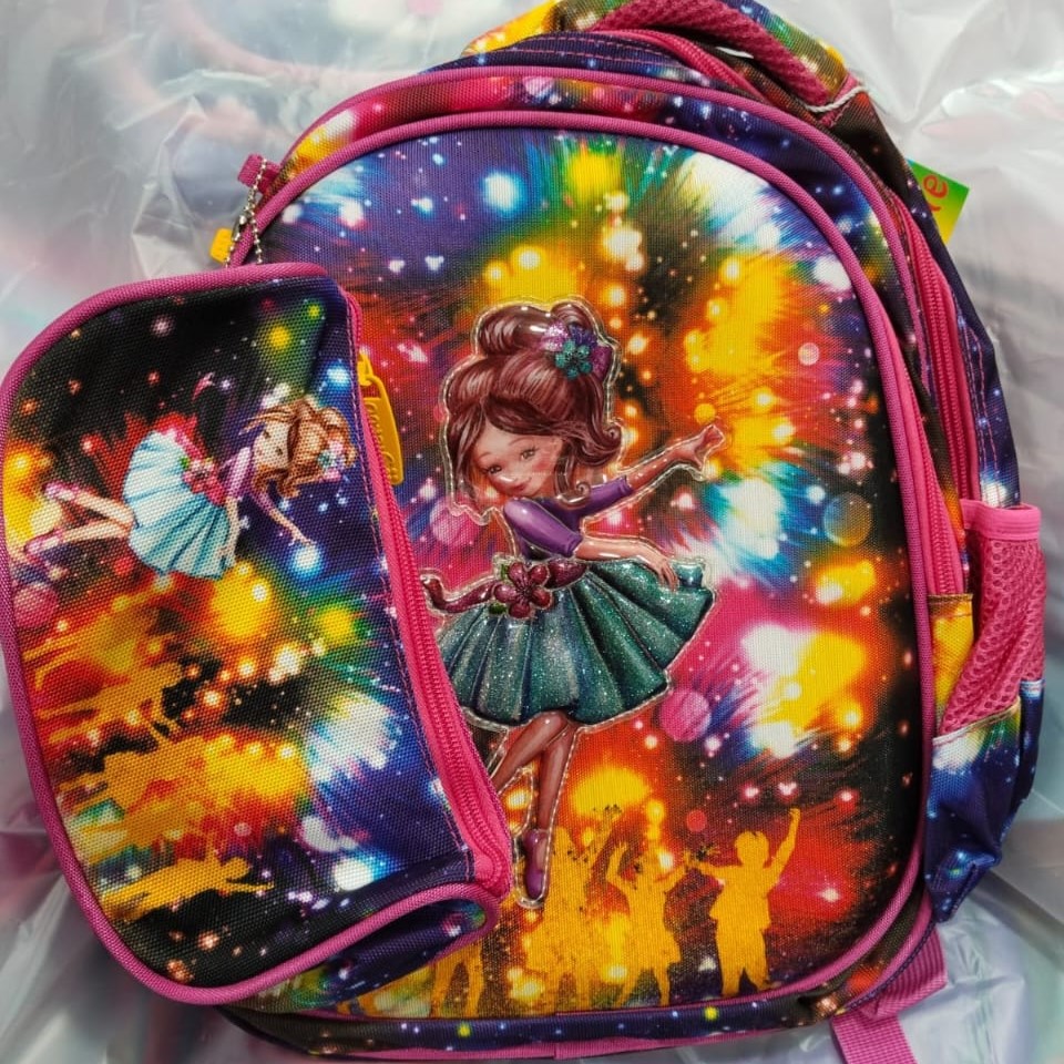 Cute Girl 3D Play-Nursery School Bag