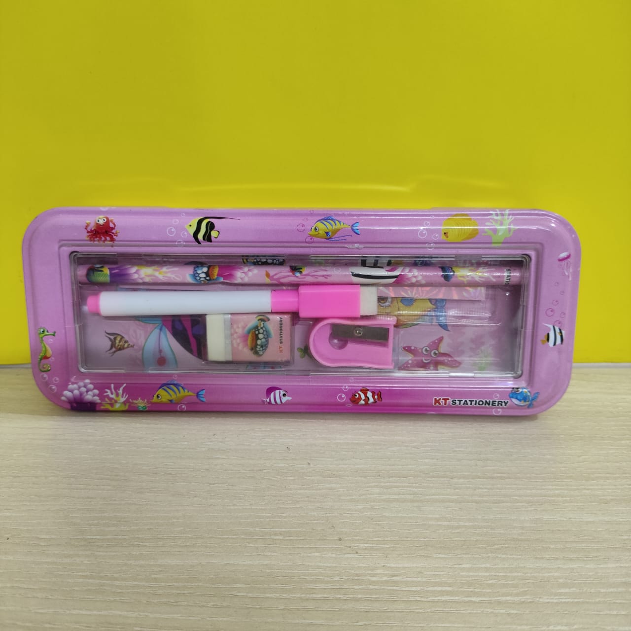 Fish Pencil Box with Stationeries