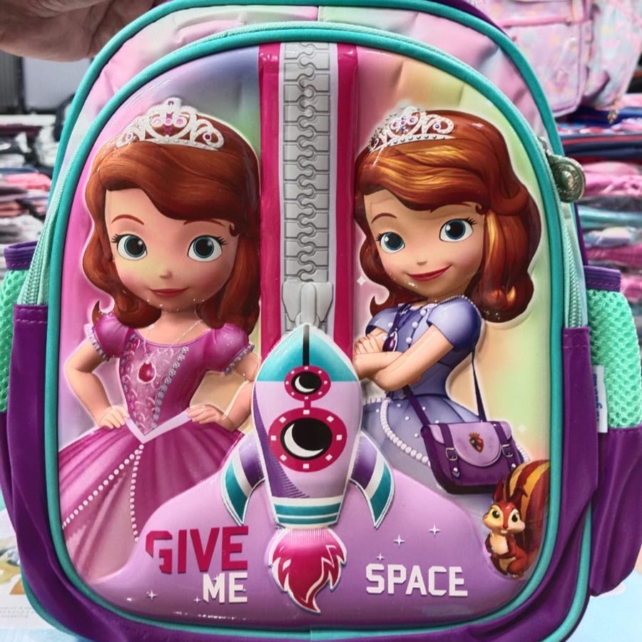 Sofia 3D Play-Nursery School Bag