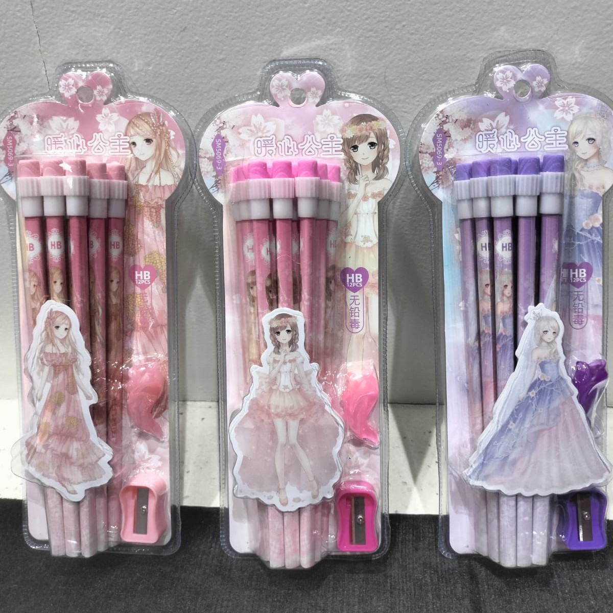 Princess Pencil Set