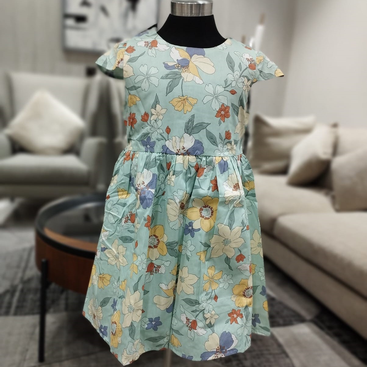 Floral Girls Frock