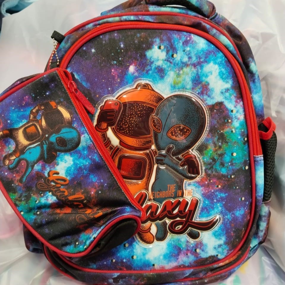 Galaxy 3D Play-Nursery School Bag