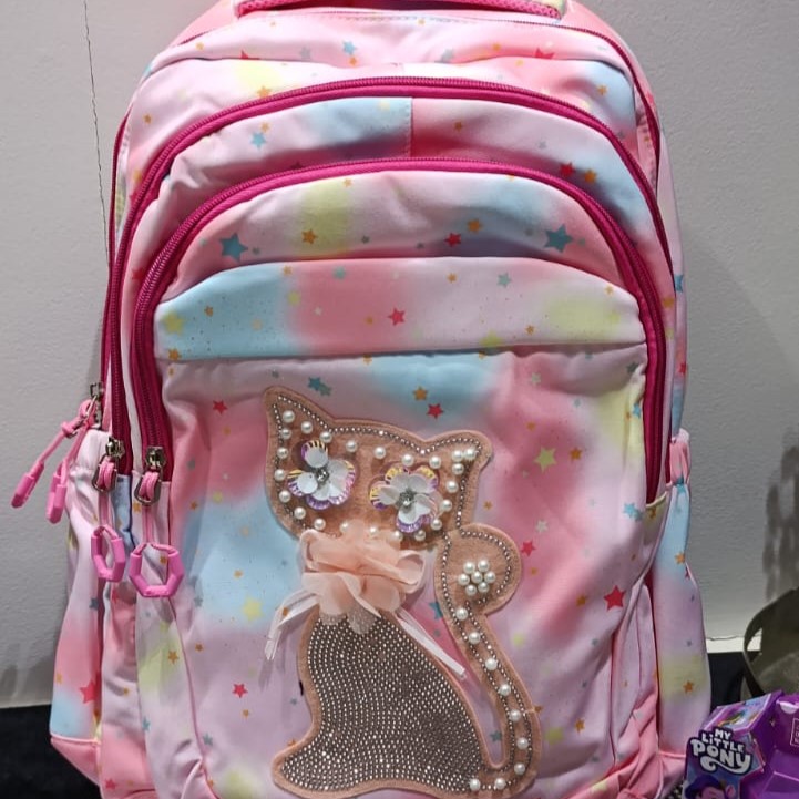 Fusion Colored Pearl Cat Senior School Bag