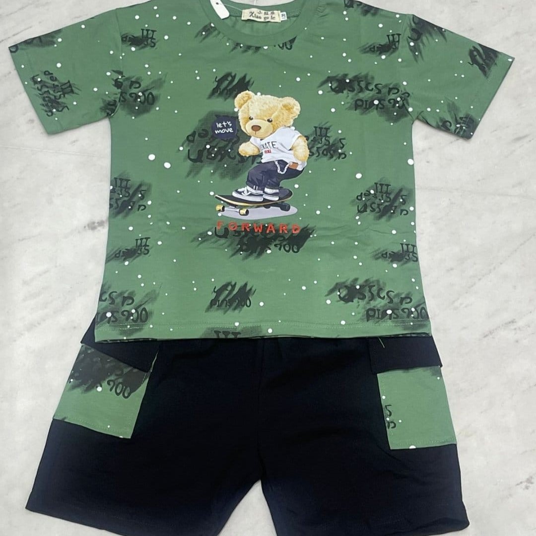 Boys Combo Tee-Shirt and Short Pant