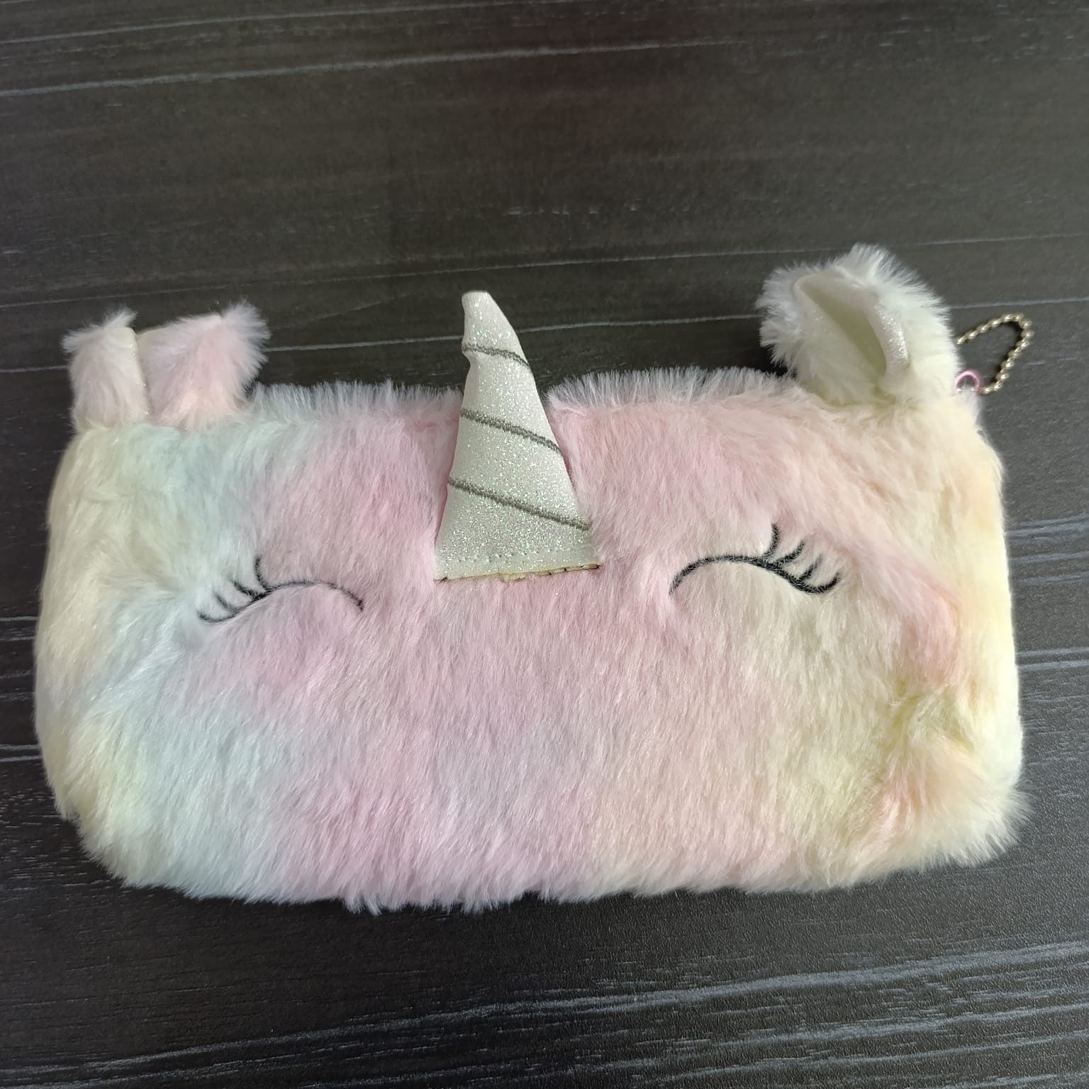 Fur Unicorn Pencil Bag