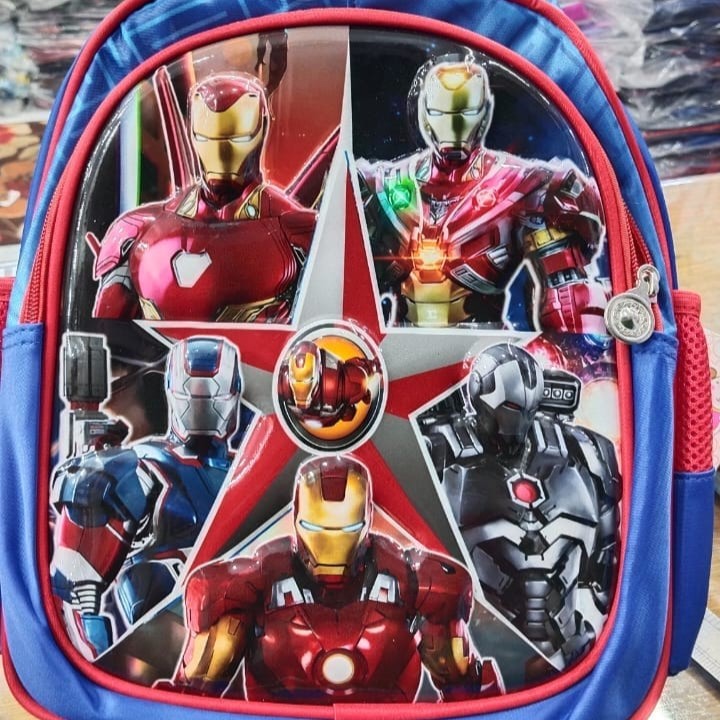 Ironman 3D Play-Nursery School Bag