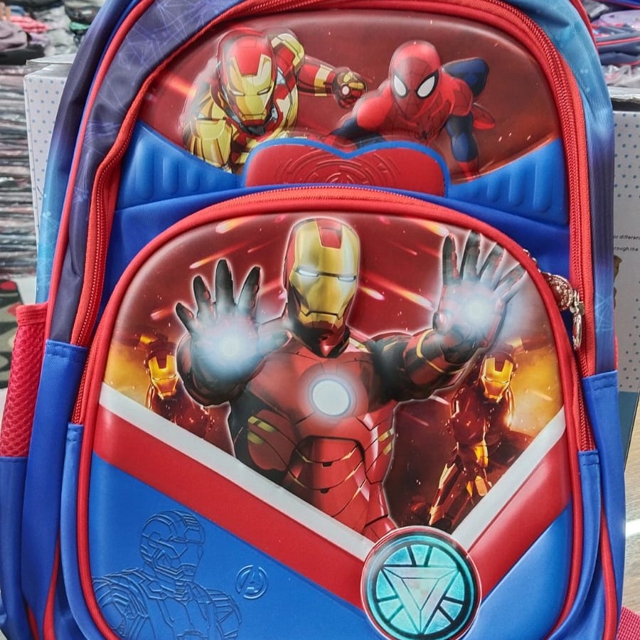 Ironman 3D Junior School Bag