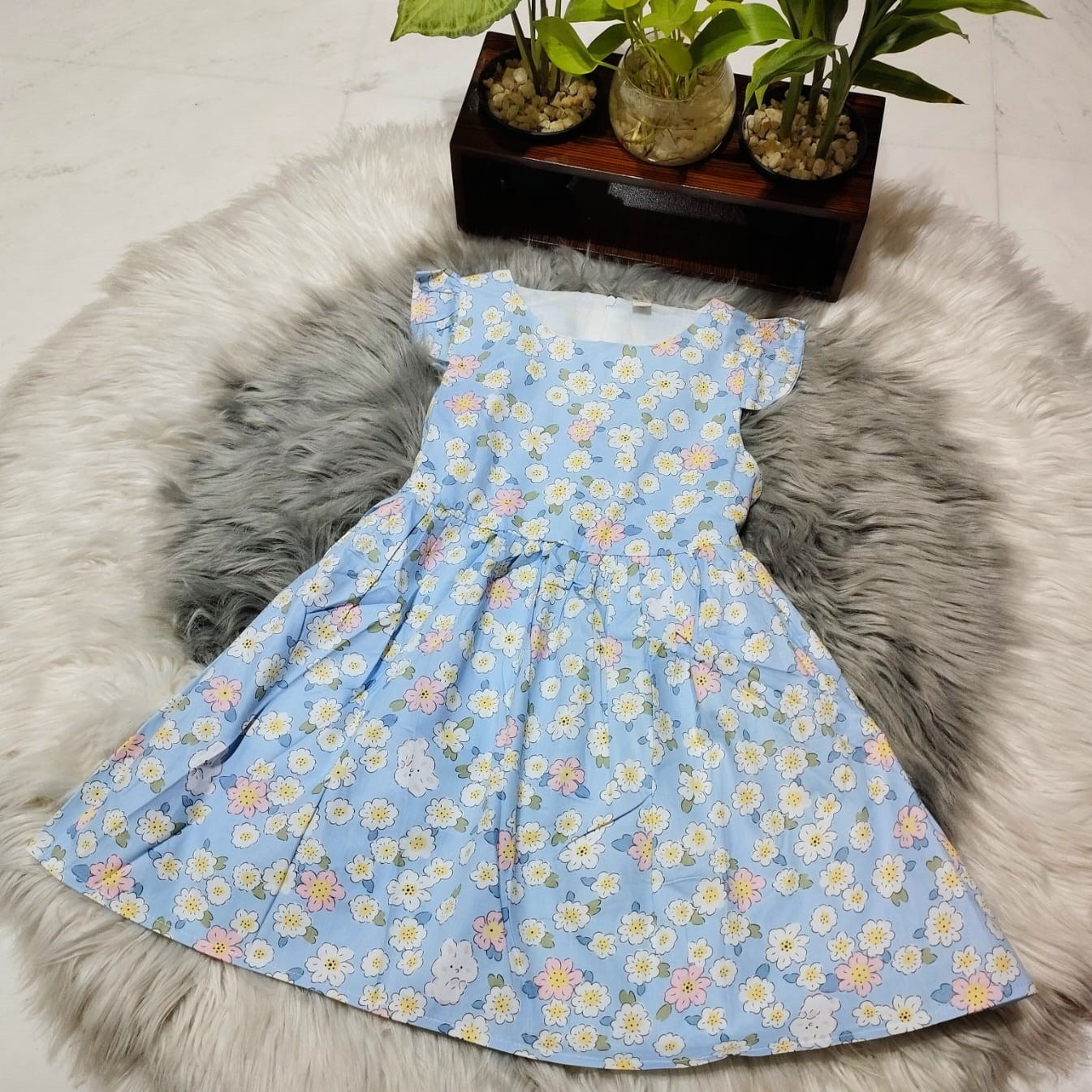 Floral Girls Frock