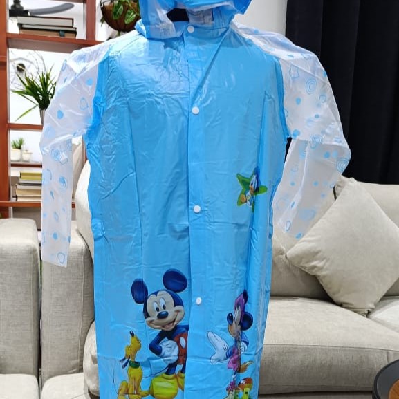 Blue Micky Raincoat